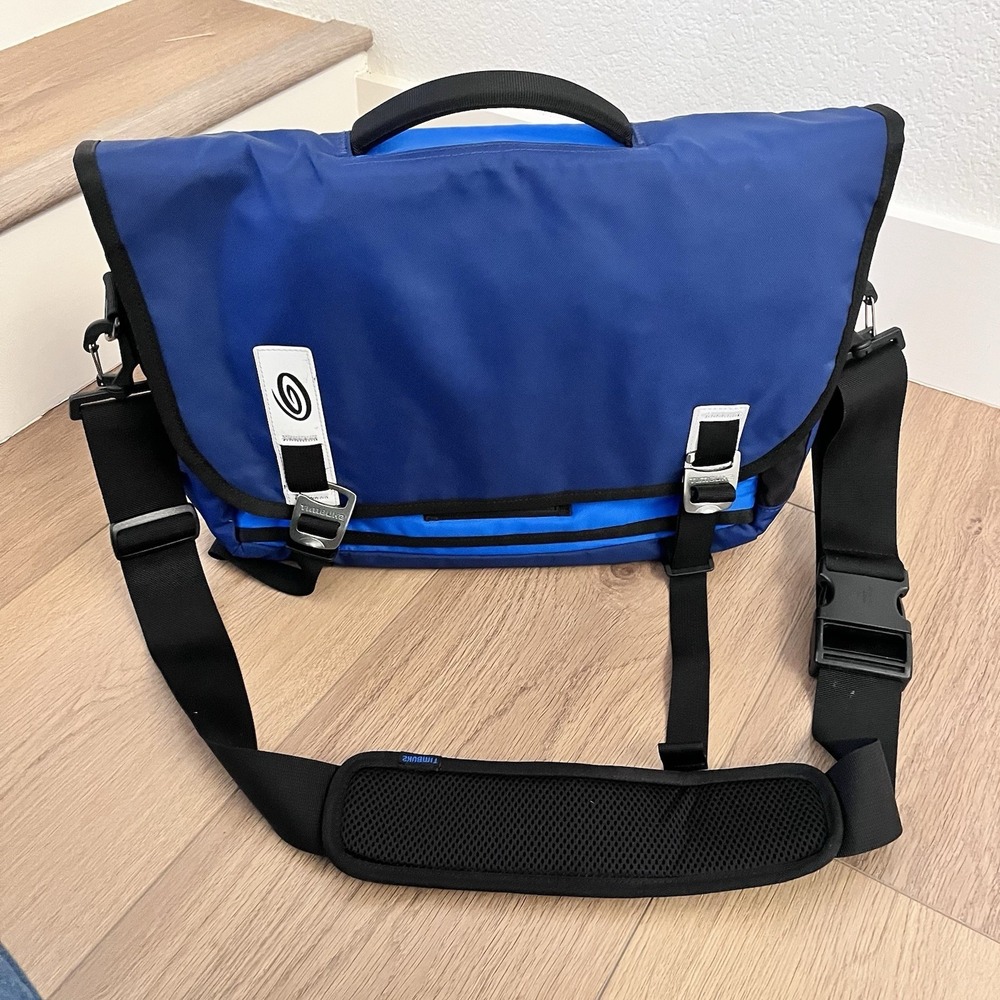 Timbuk2 CROSSBODY San Francisco Blue COMMAND MESSENGER Laptop DISCONTINUED